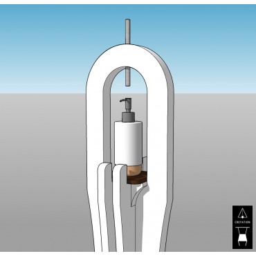 Desinfektionsmittelspender HandFree