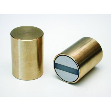 Stabgreifer Ø 6 x 20 mm, h6, SmCO & Messinggehäuse