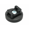 Gummierter Topfmagnet für Kabel ø 22 mm