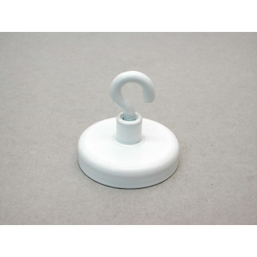 Deckenmagnet Ø 25 mm weiss