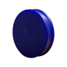 Glasboardmagnet, Blau