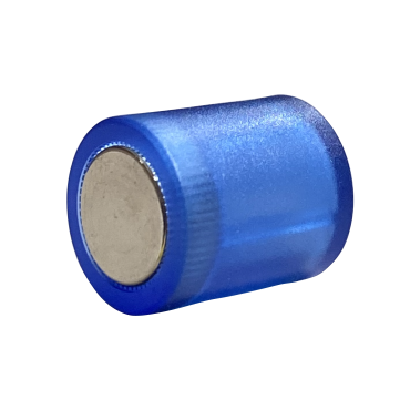 Glasboardmagnet, Blau, transparent