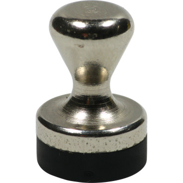 Büromagnet Metall/Gummi Ø 12 x 16 mm