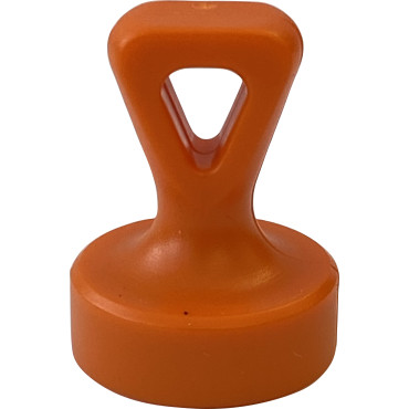 Organisations-Magnet mit Öse, Orange