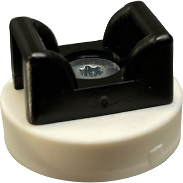 Gummierter Topfmagnet für Kabel ø 22 mm