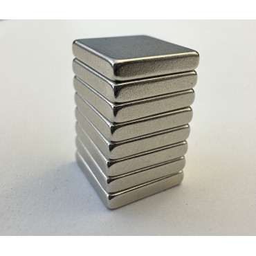 Quadermagnet 10 x 10 x 2 mm