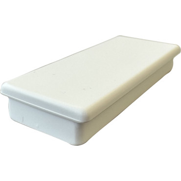 Büromagnet Quader Weiss