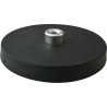 Ø 43-M5-GB, Gummierter Topfmagnet, mit Gewindebuchse