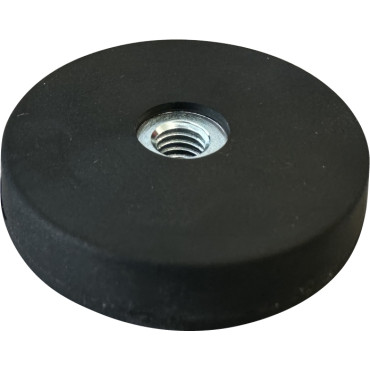 Gummierter Topfmagnet ø 31 mm