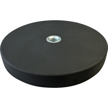 Gummierter Topfmagnet ø 66 mm