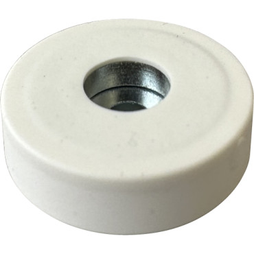 Gummierter Topfmagnet ø 22 mm
