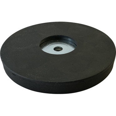 Gummierter Topfmagnet ø 66 mm