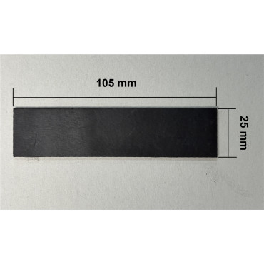 SOND* Magnetfolie roh, Anisotrop, 25 x 105 mm