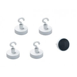Deckenmagnet Ø 25 mm weiss